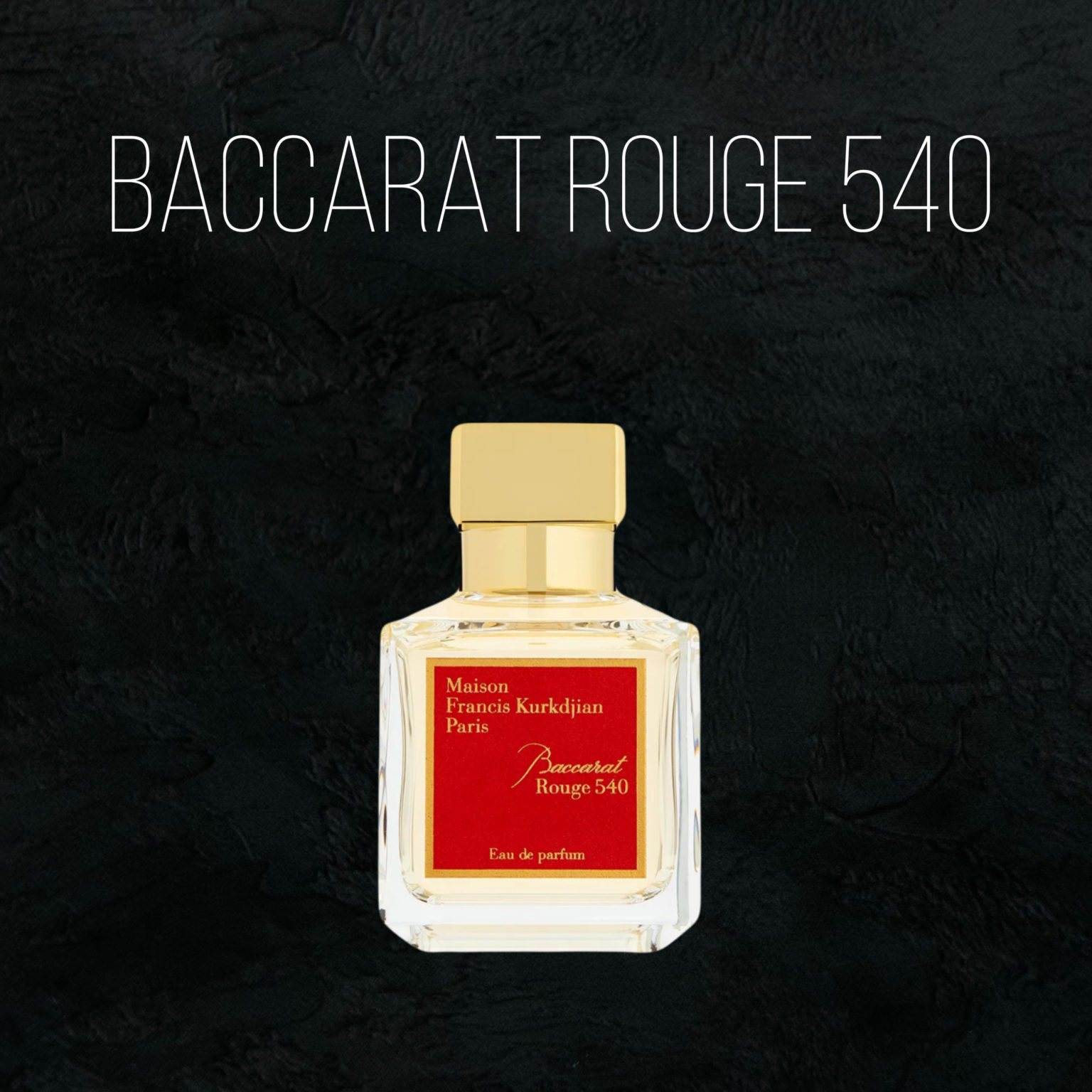 Масляные духи Baccarat Rouge 540 - по мотивам Maison Francis