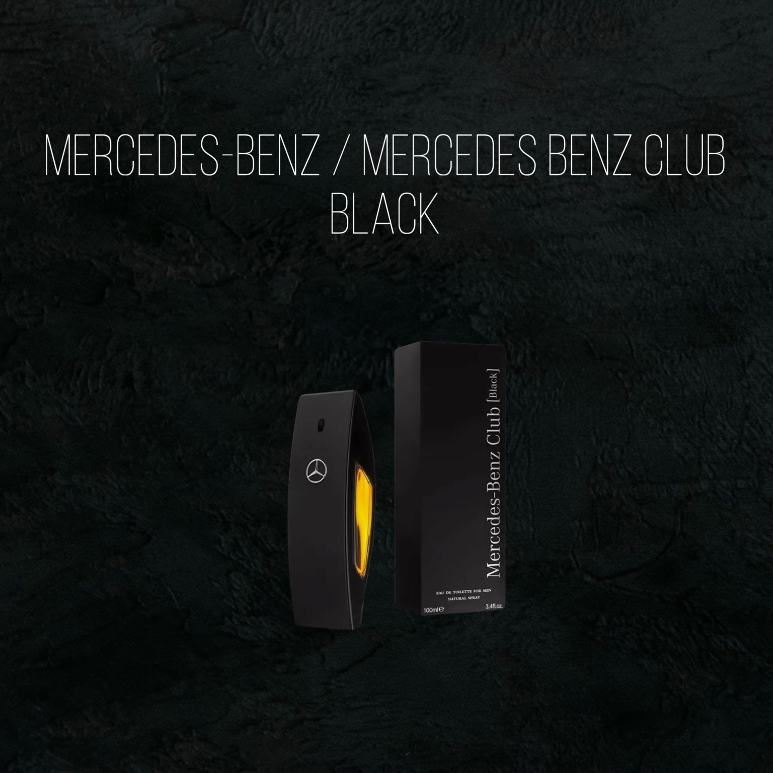 Масляные духи Mercedec Benz Club Black - по мотивам Mercedec-Benz