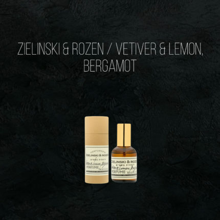 Масляные духи Vetiver & Lemon, Bergamot - по мотивам ZIELINSKI & ROZEN