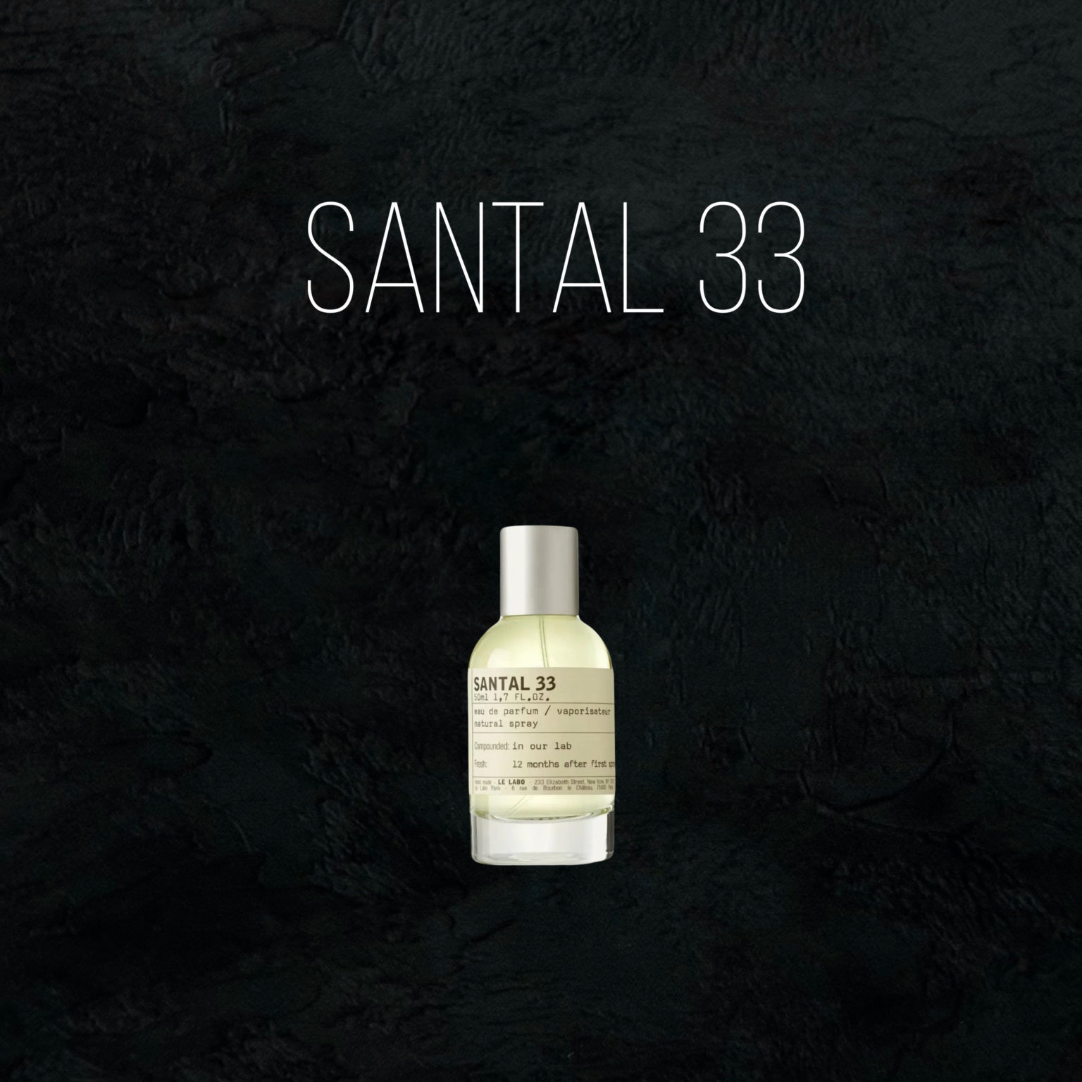 Масляные духи Santal 33 - по мотивам Le Labo